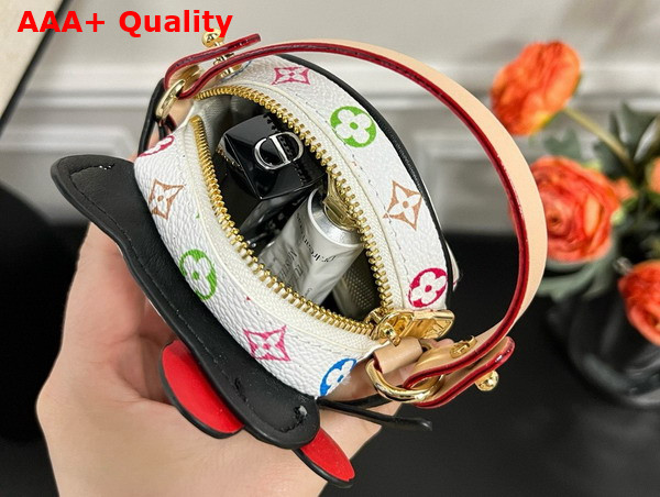 Louis Vuitton Kitty Chain Purse in Multicolored Monogram Canvas Replica