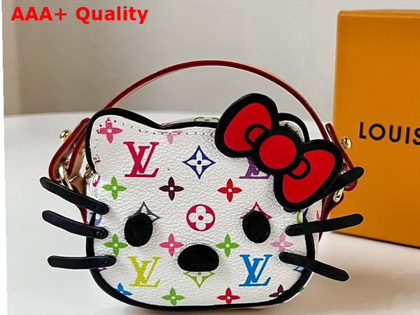 Louis Vuitton Kitty Chain Purse in Multicolored Monogram Canvas Replica
