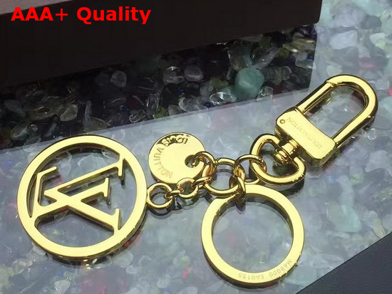 Louis Vuitton LV Bag Charm Gold Replica