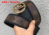 Louis Vuitton LV Circle 40mm Belt Monogram Canvas and Webbed Lining Replica