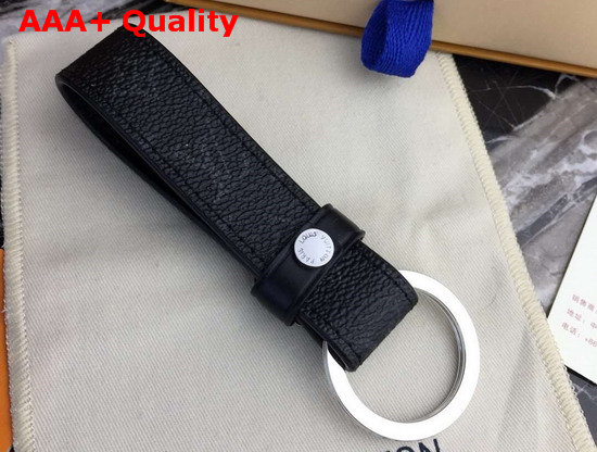 Louis Vuitton LV Dragonne Key Holder Monogram Eclipse Canvas Replica