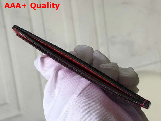 Louis Vuitton LV Escale Card Holder in Red M69115 Replica