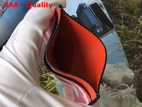 Louis Vuitton LV Escale Card Holder in Red M69115 Replica