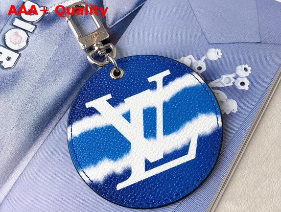 Louis Vuitton LV Escale Key Holder and Bag Charm Blue M69272 Replica