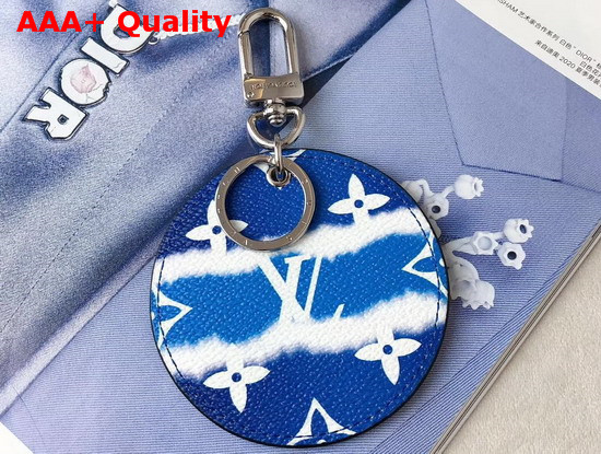 Louis Vuitton LV Escale Key Holder and Bag Charm Blue M69272 Replica