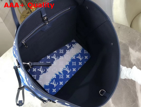 Louis Vuitton LV Escale Neverfull MM Bleu M45128 Replica