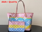 Louis Vuitton LV Escale Neverfull MM Pastel M45270 Replica
