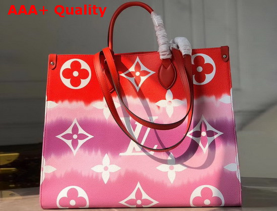 Louis Vuitton LV Escale Onthego GM Rouge M45121 Replica