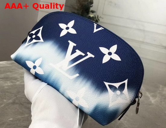 Louis Vuitton LV Escale Pochette Cosmetique Bleu M69138 Replica
