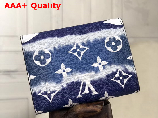 Louis Vuitton LV Escale Victorine Wallet Bleu M69112 Replica