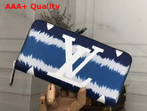 Louis Vuitton LV Escale Zippy Wallet Bleu M68841 Replica