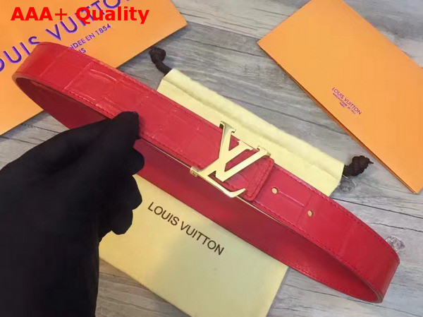 Louis Vuitton LV Initiales 30mm Crocodilien Brillant M9461U Replica