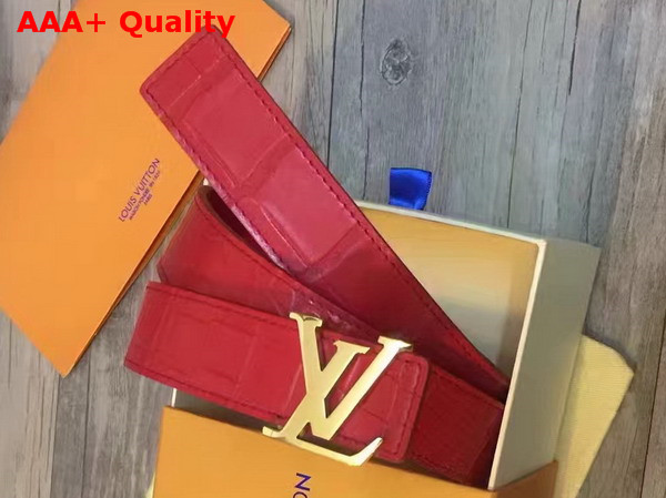 Louis Vuitton LV Initiales 30mm Crocodilien Brillant M9461U Replica