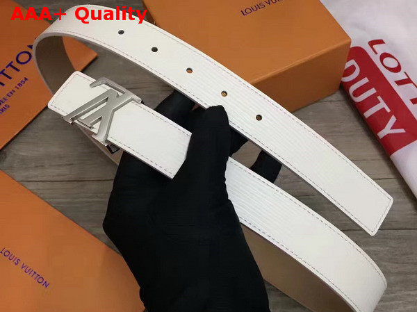 Louis Vuitton LV Initiales 30mm Epi Ivory M9605W Replica