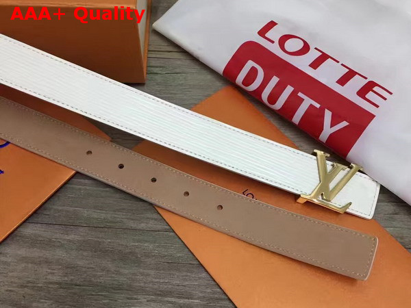 Louis Vuitton LV Initiales 30mm Epi Ivory M9605W Replica