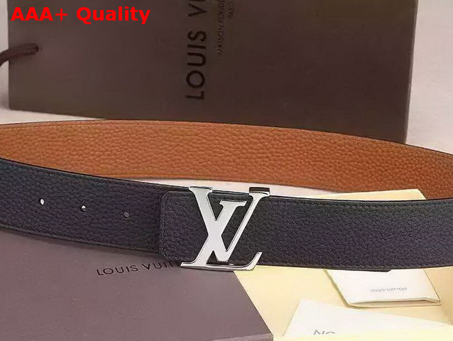 Louis Vuitton LV Initiales 40MM Reversible Strap Black Taurillon Calf Leather Replica