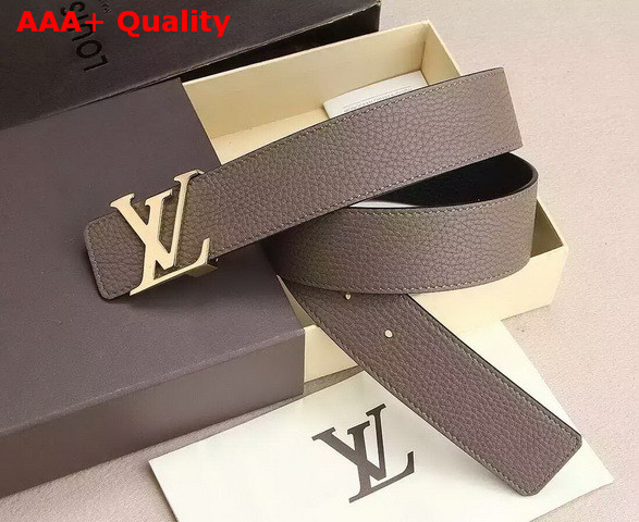 Louis Vuitton LV Initiales 40MM Reversible Strap Taupe Taurillon Calf Leather Replica
