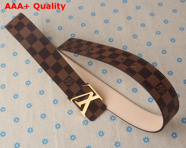 Louis Vuitton LV Initiales 40MM Strap Damier Canvas Replica