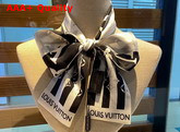 Louis Vuitton LV Parasol Bandeau Black and White Silk Replica