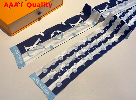 Louis Vuitton LV Parasol Bandeau Blue Silk M76806 Replica