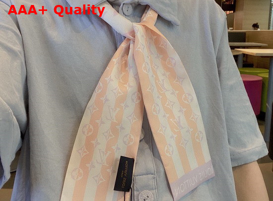 Louis Vuitton LV Parasol Bandeau Pink Silk Replica