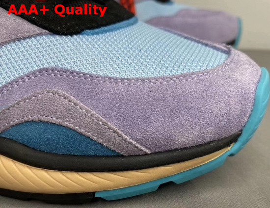 Louis Vuitton LV Trail Sneaker Violet Suede Calf Leather and Lightweight Mesh 1A7P41 Replica
