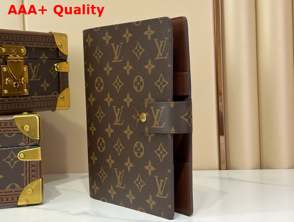 Louis Vuitton Large Ring Agenda Cover Monogram Canvas R20106 Replica