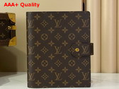 Louis Vuitton Large Ring Agenda Cover Monogram Canvas R20106 Replica