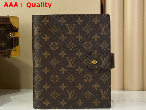 Louis Vuitton Large Ring Agenda Cover Monogram Canvas R20106 Replica