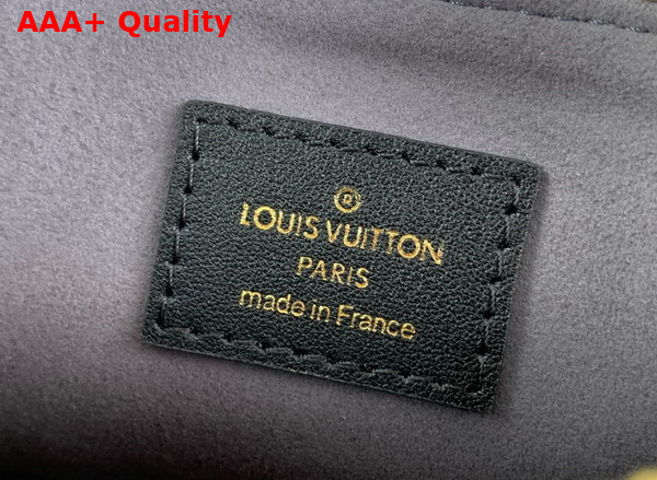 Louis Vuitton Lexington Pouch in Black Monogram Embossed Calf Leather M82247 Replica