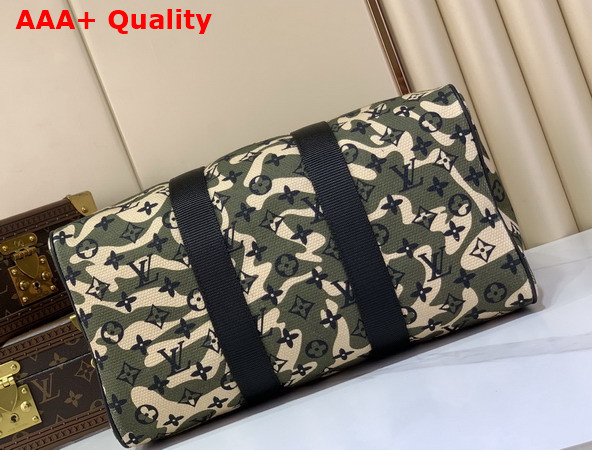 Louis Vuitton Limited Edition Monogramouflage Speedy 35 in Green M95773 Replica Replica