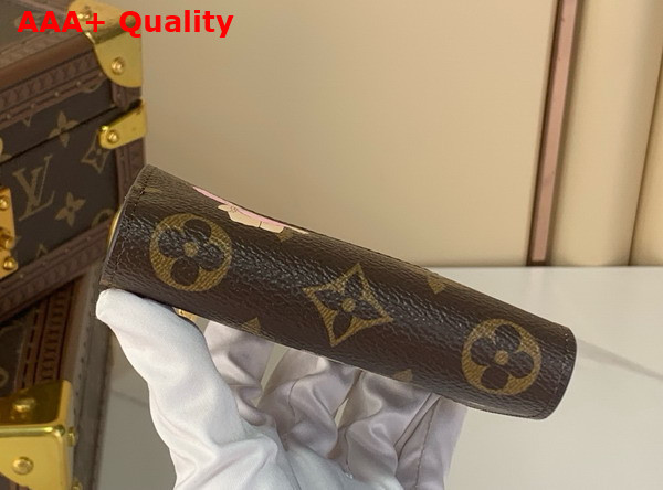 Louis Vuitton Lisa Wallet Monogram Snowy Pearl Coated Canvas M15334 Replica