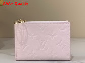 Louis Vuitton Lisa Wallet in Snowy Pearl Monogram Empreinte Leather M26517 Replica