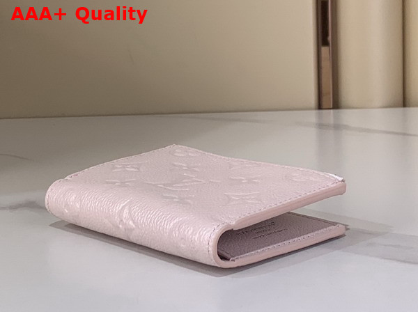 Louis Vuitton Lisa Wallet in Snowy Pearl Monogram Empreinte Leather M26517 Replica