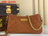 Louis Vuitton Liv Pochette Cognac Monogram Empreinte Leather M11916 Replica