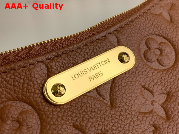 Louis Vuitton Liv Pochette Cognac Monogram Empreinte Leather M11916 Replica