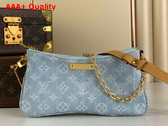 Louis Vuitton Liv Pochette in Sky Blue Monogram Denim M83532 Replica
