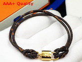 Louis Vuitton Lock It Again Bracelet Monogram M8015E Replica