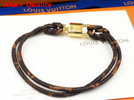 Louis Vuitton Lock It Again Bracelet Monogram M8015E Replica