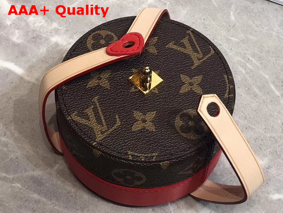 Louis Vuitton Lock Me Box PM in Monogram Canvas and Pink Natural Leather GI0353 Replica