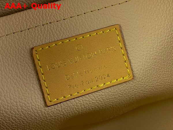 Louis Vuitton Locker Dopp Kit Blue Damier Denim 3D Cotton Canvas N40753 Replica