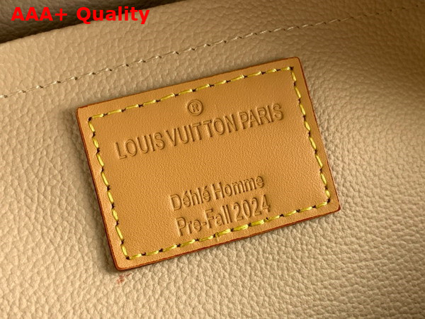 Louis Vuitton Locker Dopp Kit Sand Monogram Surfin Coated Canvas M24799 Replica