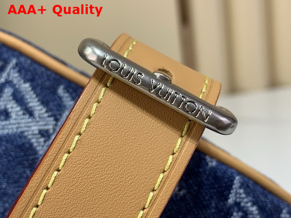 Louis Vuitton Locker Dopp Kit in Blue Monogram Denim Flowers M28363 Replica