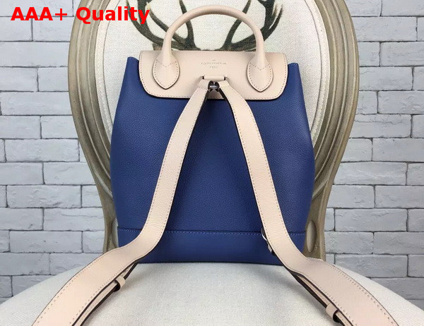 Louis Vuitton Lockme Backpack Denim Soft Calf Leather Exterior Replica