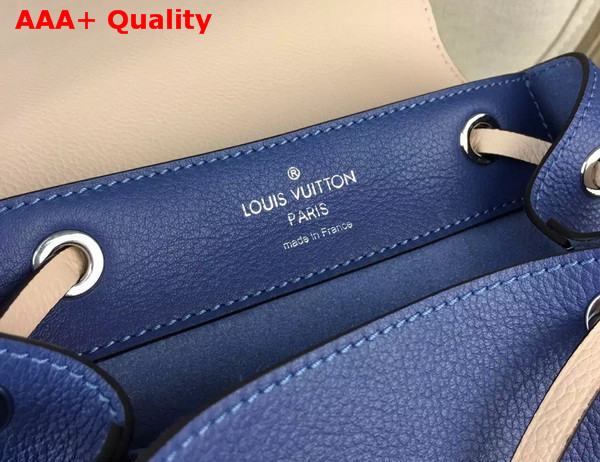 Louis Vuitton Lockme Backpack Denim Soft Calf Leather Exterior Replica