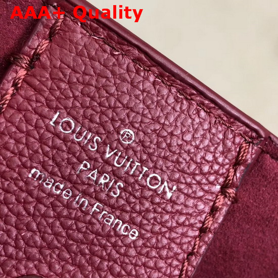 Louis Vuitton Lockme Cabas Lie De Vin Etain Replica
