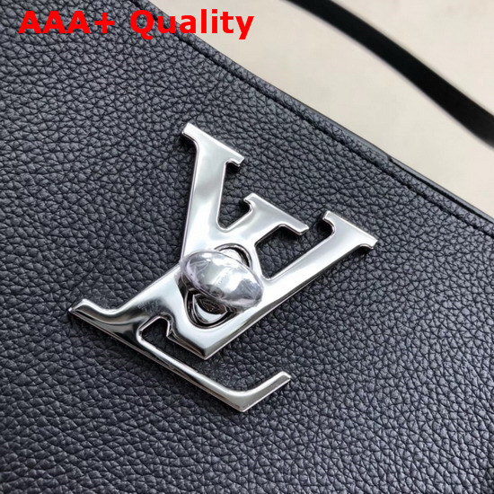 Louis Vuitton Lockme Cabas in Black Replica