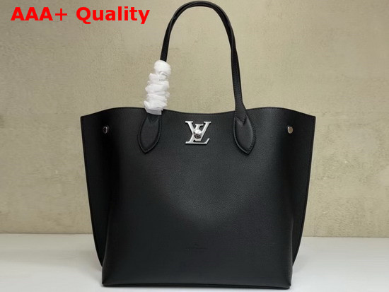 Louis Vuitton Lockme Cabas in Black Replica