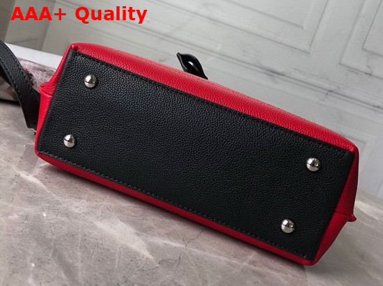 Louis Vuitton Lockme Ever BB Beige and Red Replica