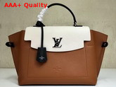 Louis Vuitton Lockme Ever Caramel Creme Noir Soft Calfskin M52360 Replica